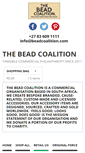 Mobile Screenshot of beadcoalition.com